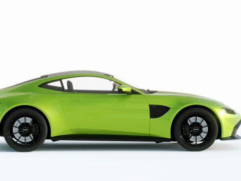 Aston Martin Vantage 2019 3D Model