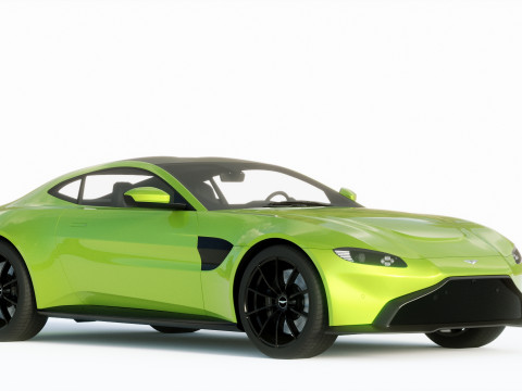 Aston Martin Vantage 2019 Modelo 3D