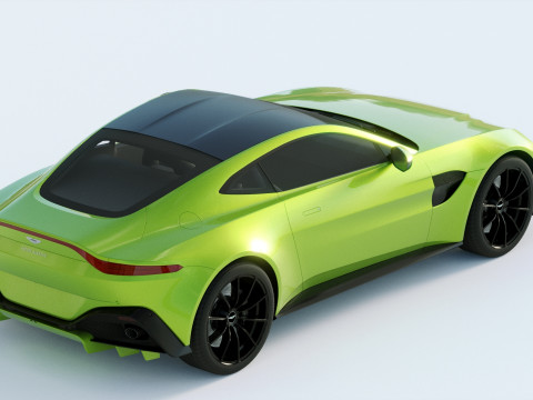 Aston Martin Vantage 2019 Modelo 3D