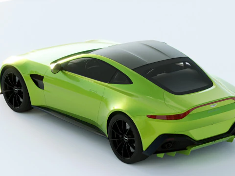 Aston Martin Vantage 2019 3D Model