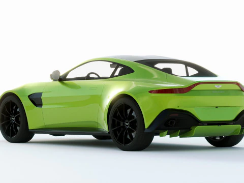 Aston Martin Vantage 2019 3D Model