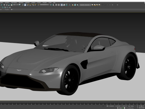 Aston Martin Vantage 2019 Modelo 3D