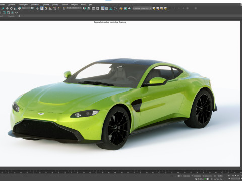 Aston Martin Vantage 2019 Modelo 3D