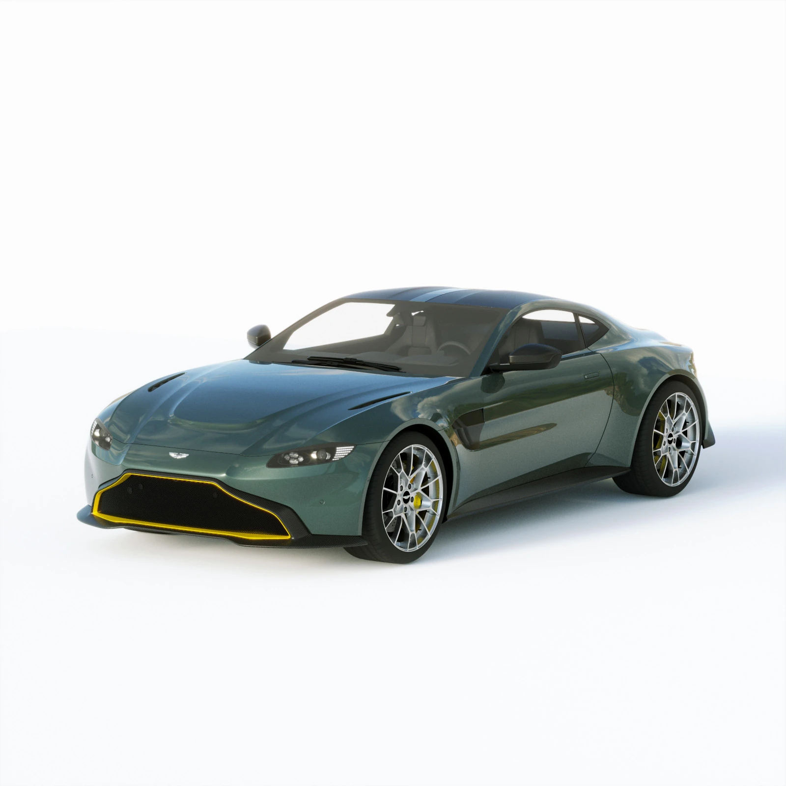 Aston Martin Vantage AMR 2020 3D Model .c4d .max .obj .3ds .fbx .stl .blend 
