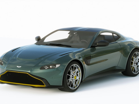 Aston Martin Vantage AMR 2020 Model 3D