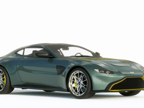 Aston Martin Vantage AMR 2020 3D Model