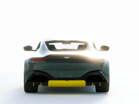 Aston Martin Vantage AMR 2020 3D Model