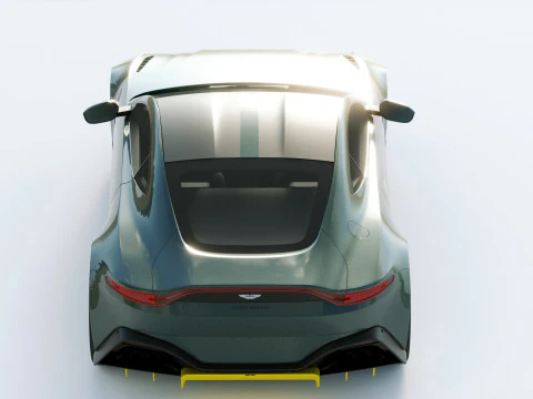 Aston Martin Vantage AMR 2020 3D Model