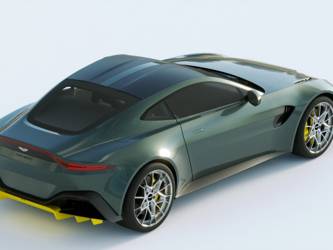 Aston Martin Vantage AMR 2020 Model 3D