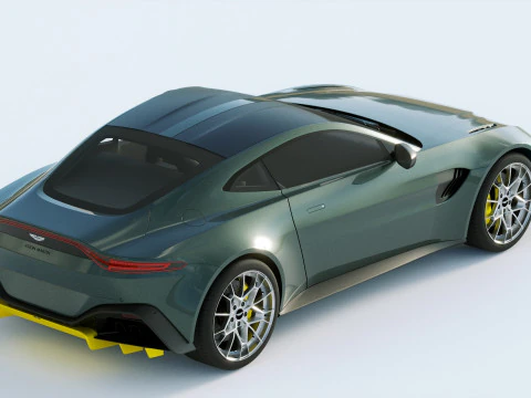 Aston Martin Vantage AMR 2020 3D Model