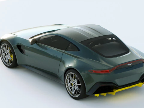 Aston Martin Vantage AMR 2020 3D Model