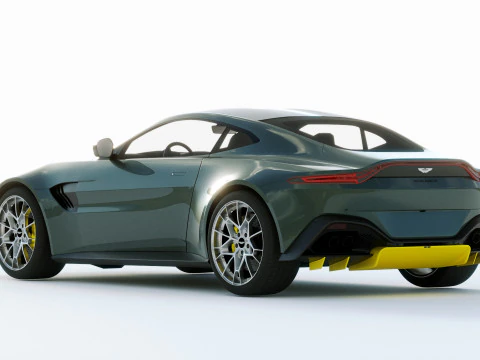 Aston Martin Vantage AMR 2020 3D Model