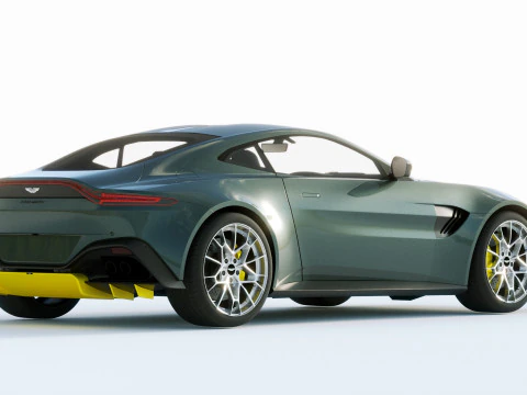 Aston Martin Vantage AMR 2020 3D Model