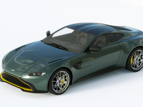 Aston Martin Vantage AMR 2020 Model 3D