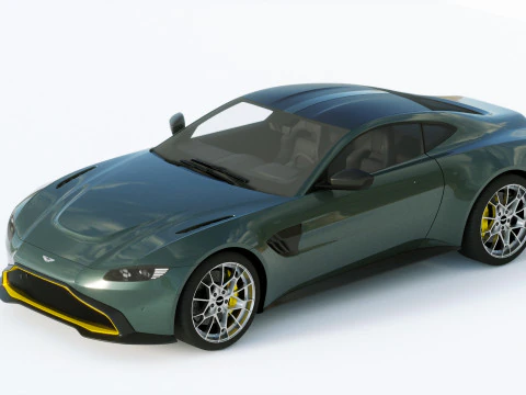 Aston Martin Vantage AMR 2020 3D Model