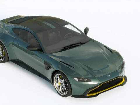 Aston Martin Vantage AMR 2020 3D Model
