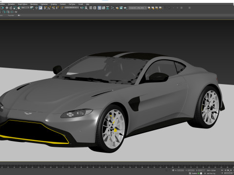 Aston Martin Vantage AMR 2020 Model 3D
