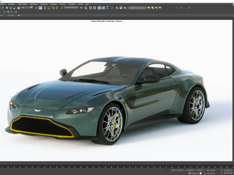 Aston Martin Vantage AMR 2020 Model 3D