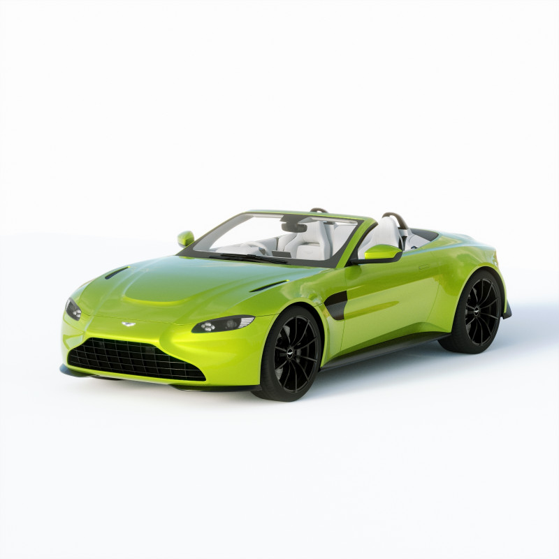 Aston Martin Vantage Roardster 2020 Modelo 3D .c4d .max .obj .3ds .fbx .stl .blend