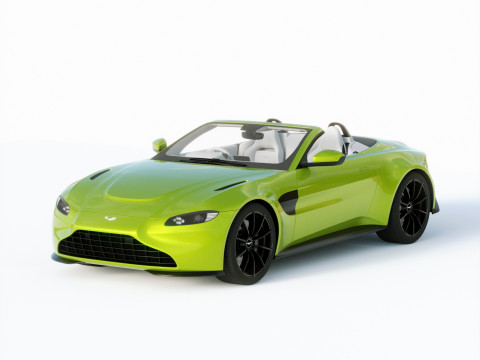 Aston Martin Vantage Roardster 2020 Modelo 3D