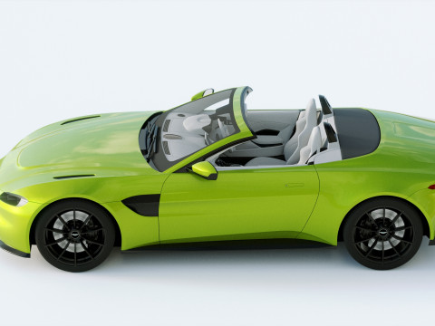 Aston Martin Vantage Roardster 2020 Modelo 3D