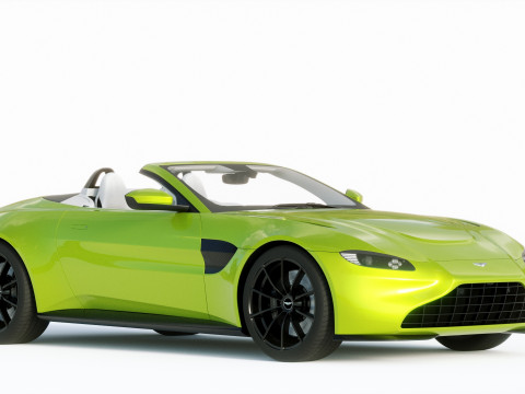 Aston Martin Vantage Roardster 2020 Modelo 3D