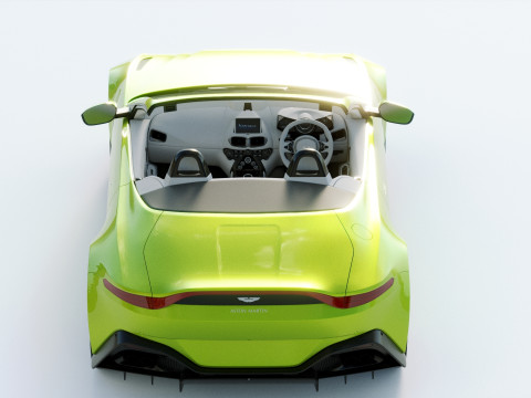 Aston Martin Vantage Roardster 2020 Modelo 3D