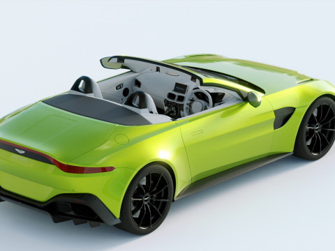 Aston Martin Vantage Roardster 2020 Modelo 3D