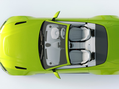 Aston Martin Vantage Roardster 2020 Modelo 3D