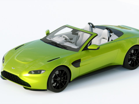 Aston Martin Vantage Roardster 2020 Modelo 3D