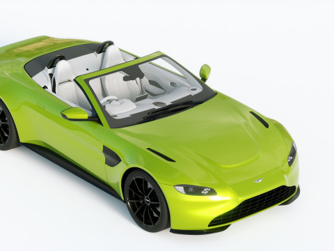 Aston Martin Vantage Roardster 2020 Modelo 3D