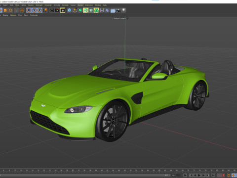Aston Martin Vantage Roardster 2020 Modelo 3D