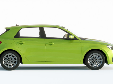 Audi A1 2019 3D Модель