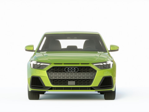 Audi A1 2019 3D Модель
