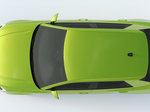 Audi A1 2019 3D Модель