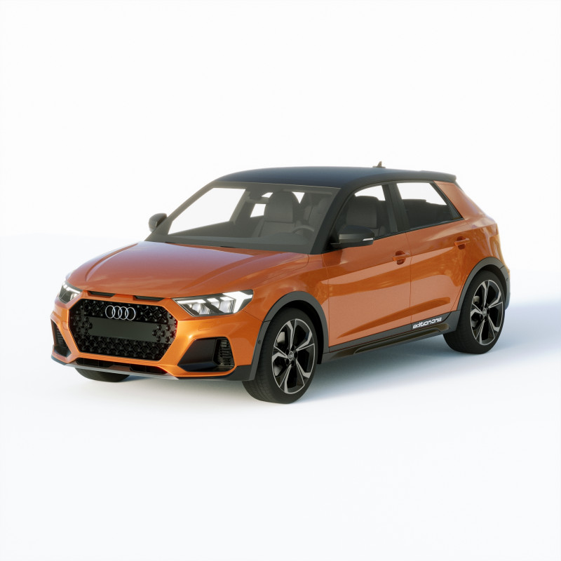 Audi A1 2020 Modelo 3D .c4d .max .obj .3ds .fbx .stl .blend