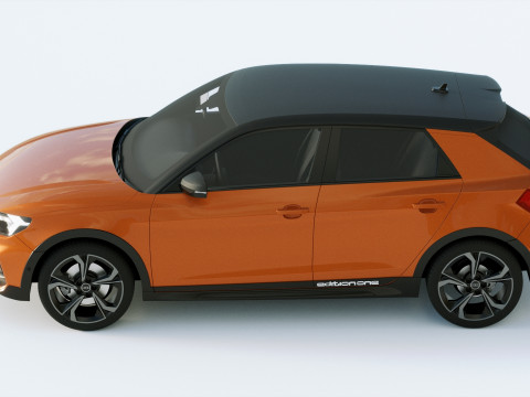 Audi A1 2020 Modelo 3D