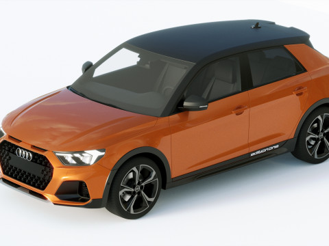 Audi A1 2020 Modelo 3D