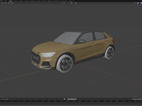 Audi A1 2020 Modelo 3D