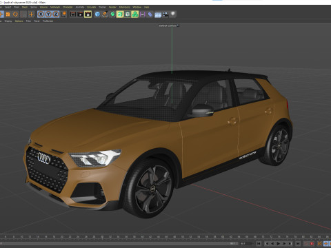 Audi A1 2020 Modelo 3D