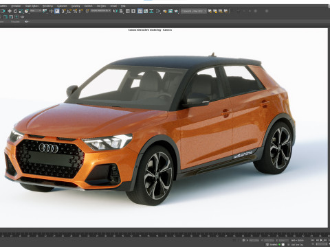 Audi A1 2020 Modelo 3D