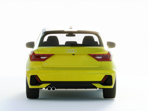Audi A1 S-line 2019 3D Modell