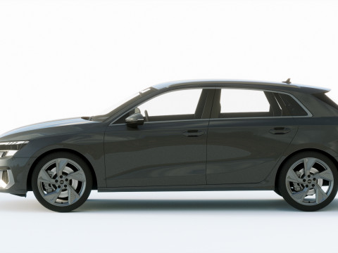 Audi A3 2021 Modelo 3D