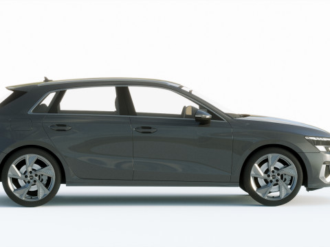 Audi A3 2021 Modelo 3D