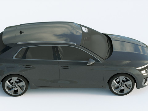 Audi A3 2021 Modelo 3D