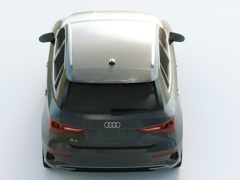 Audi A3 2021 Modelo 3D