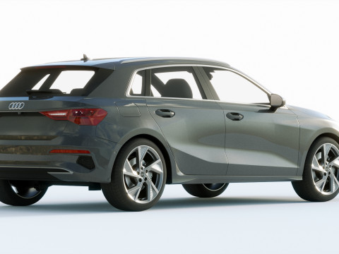 Audi A3 2021 Modelo 3D