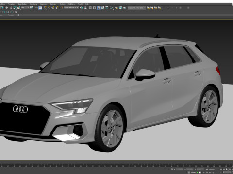 Audi A3 2021 Modelo 3D
