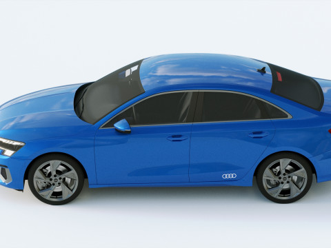 Audi A3 Sedan 2021 3D Модель