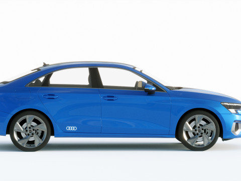 Audi A3 Sedan 2021 3D Модель